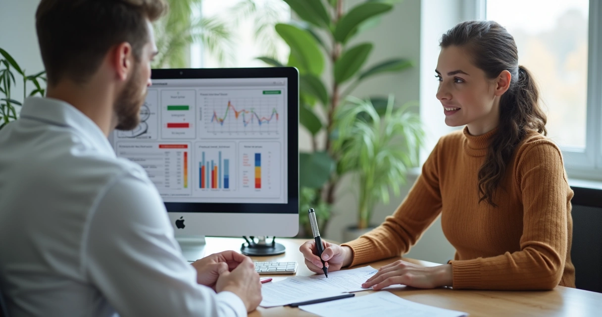 Consulta com médico nutrólogo analisando exames com paciente 