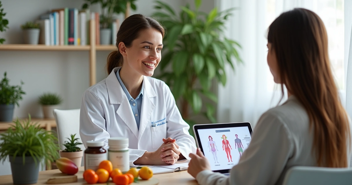 Consulta com nutricionista sobre imunonutrição