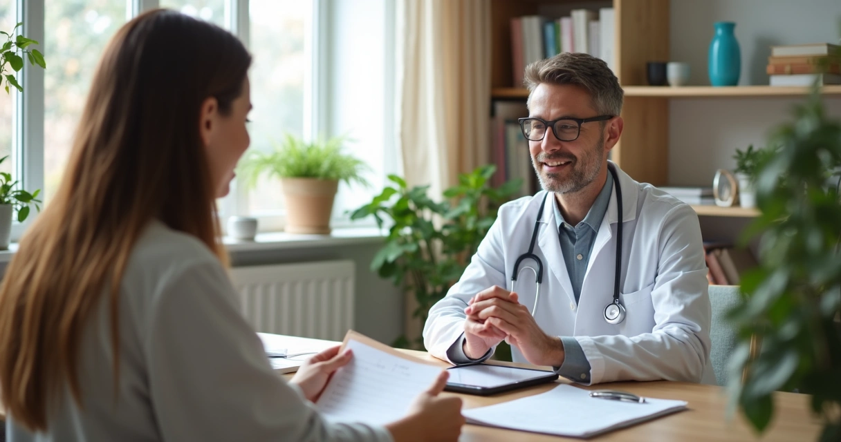 Consulta online entre médico e paciente sobre uso de canabidiol 