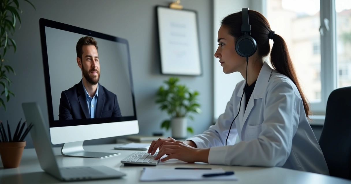 Atendimento online de psicólogo para paciente 