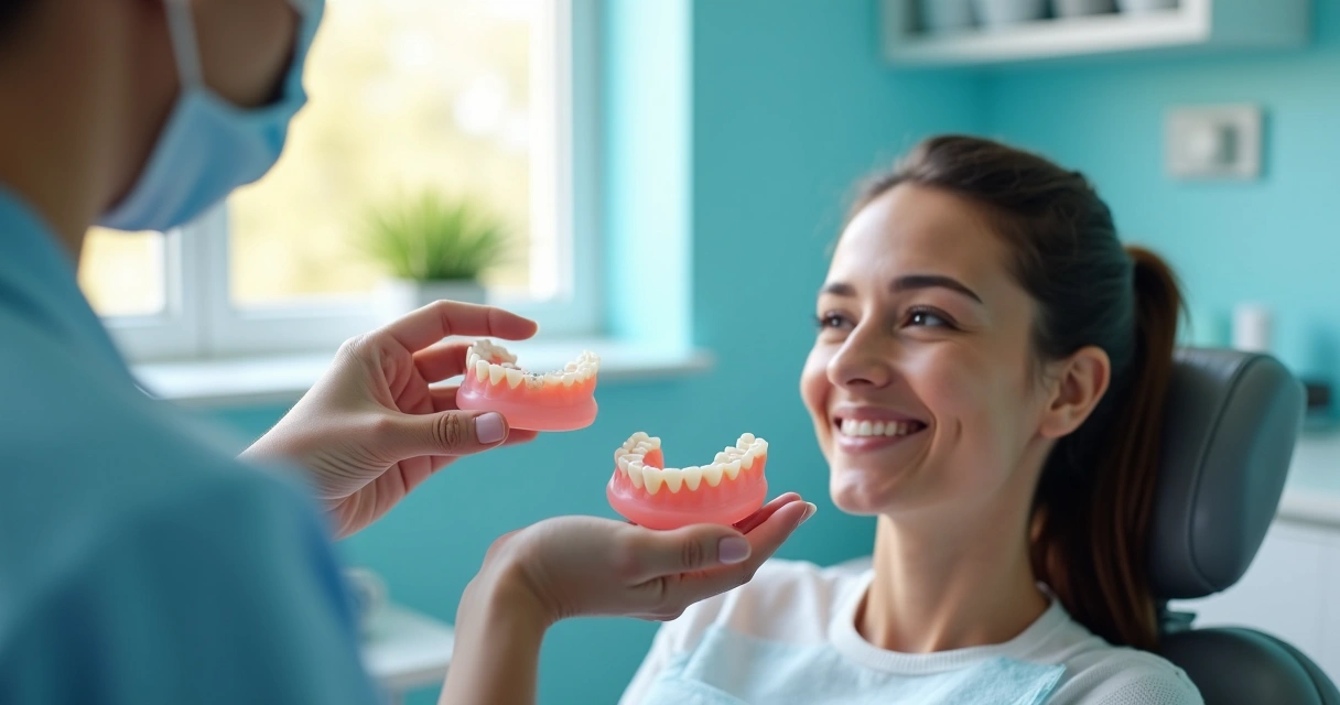 Paciente sendo atendido por dentista em consultório de Pirapora 
