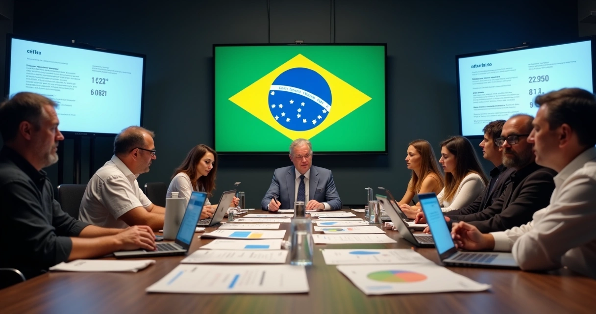 Audiência pública sobre regulação da internet com participantes diversos 