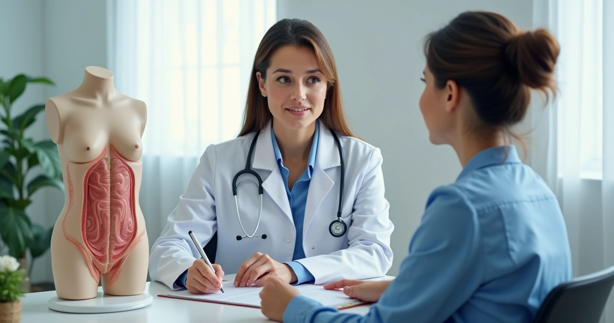 Consulta de retorno após cirurgia ginecológica minimamente invasiva 