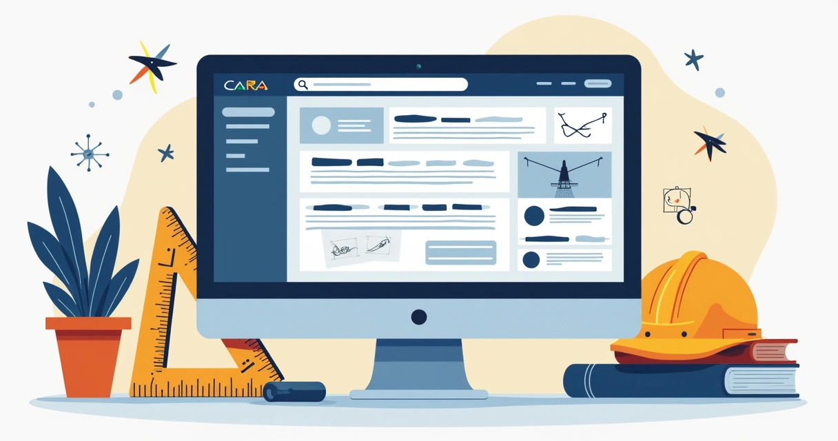 Tela de computador mostrando consulta de ART e RRT em sites oficiais 