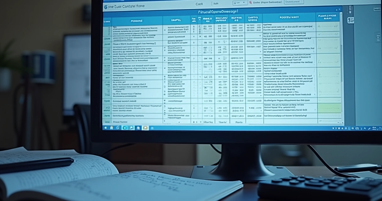 Tela de computador exibindo sistema de consulta à tabela CFOP, com destaque para códigos e explicações