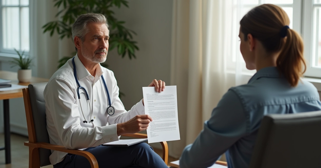Psicólogo explicando regras da consulta para paciente em consultório