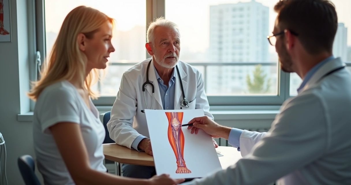 Consulta médica vascular em consultório em Anápolis 