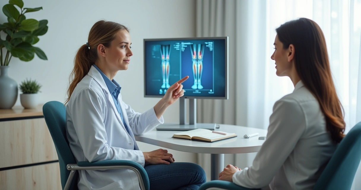 Consulta vascular em ambiente moderno e acolhedor 