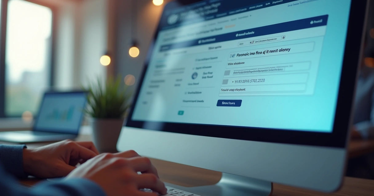 Tela com resultado de consulta WHOIS em site internacional 