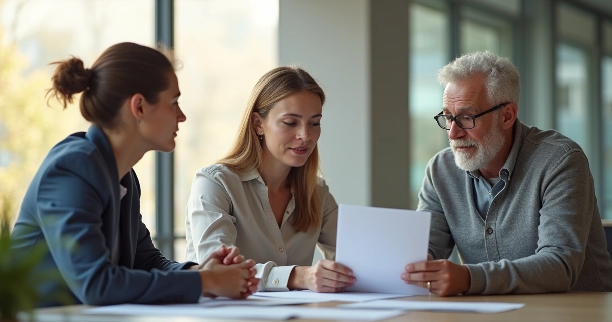 Consultores em diferentes níveis de senioridade reunidos