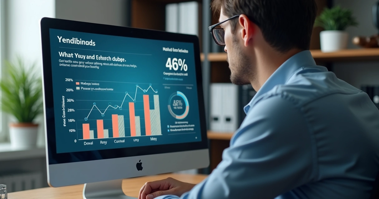 Consultor de marketing analisando estratégias digitais para clínicas da saúde 