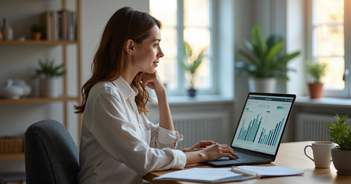 Atendimento financeiro online em chamada de vídeo