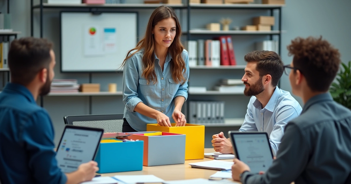 Consultoria de personal organizer ensinando cliente a manter organização 