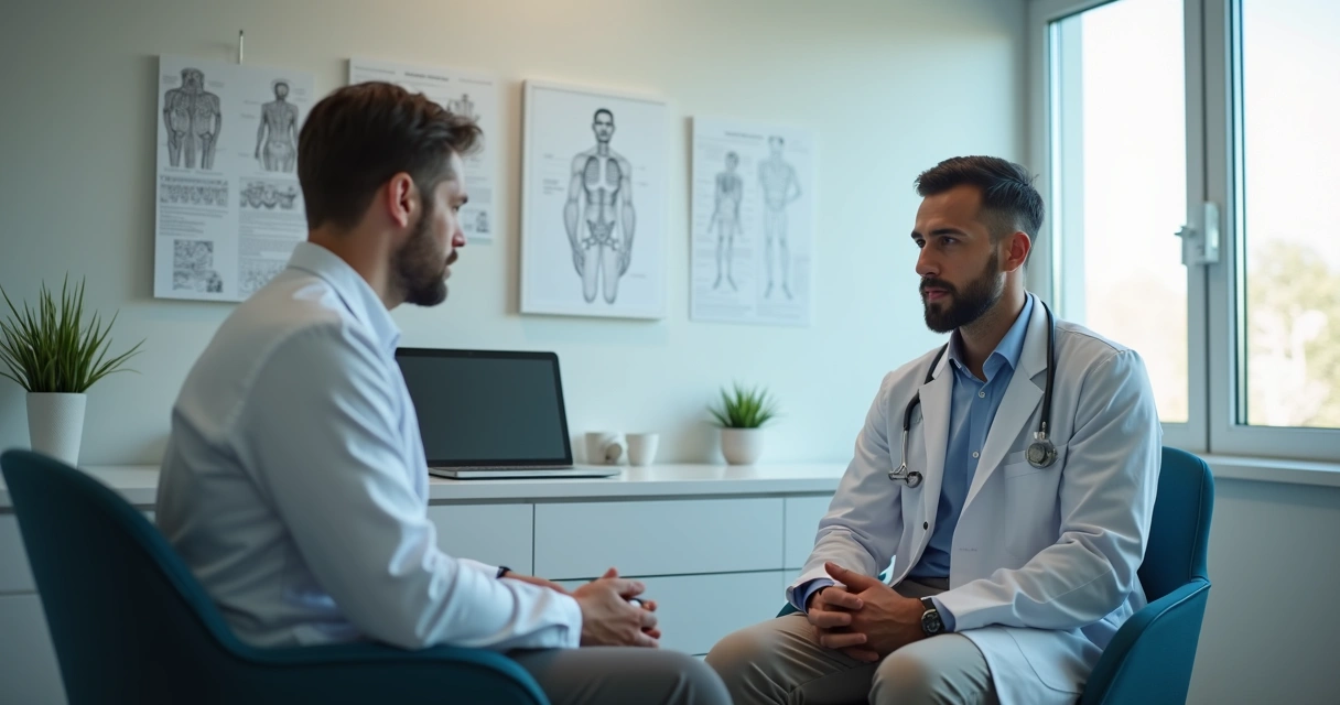 Consulta com urologista sobre contracepção