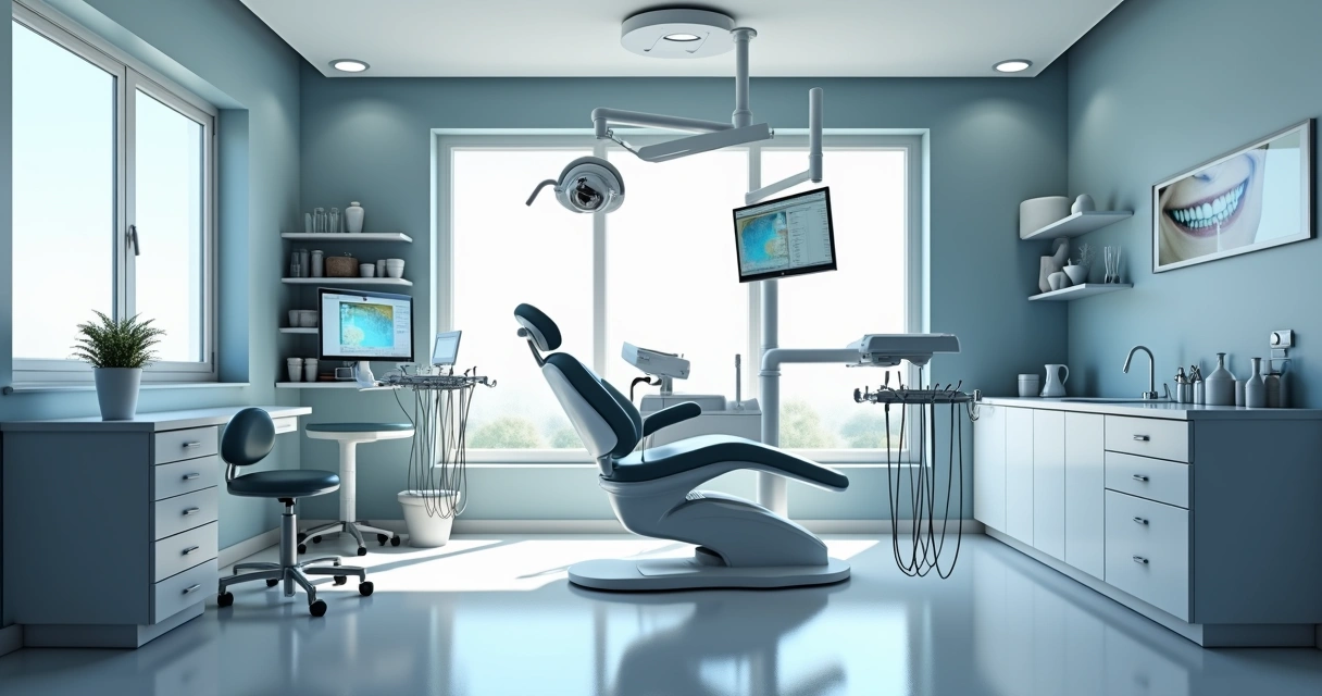 Consultório odontológico digital e moderno 