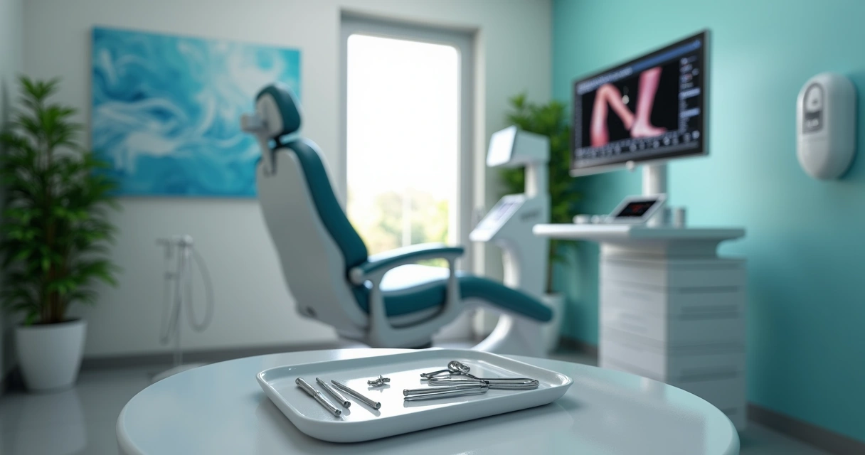 Clínica moderna de cirurgia vascular com equipamentos de laser endovenoso em Belém 