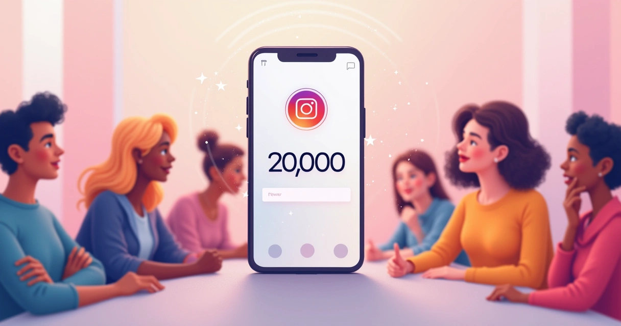 Perfil de rede social mostrando números de seguidores em destaque 