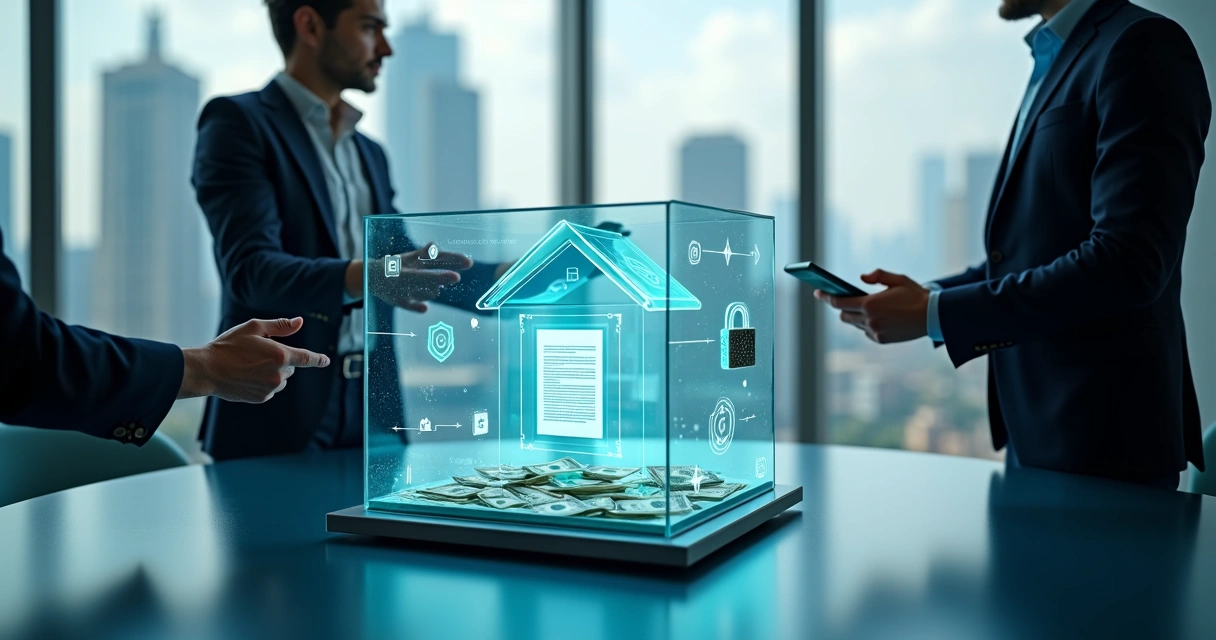 Conta escrow com agente neutro protegendo transação entre empresa e investidor 