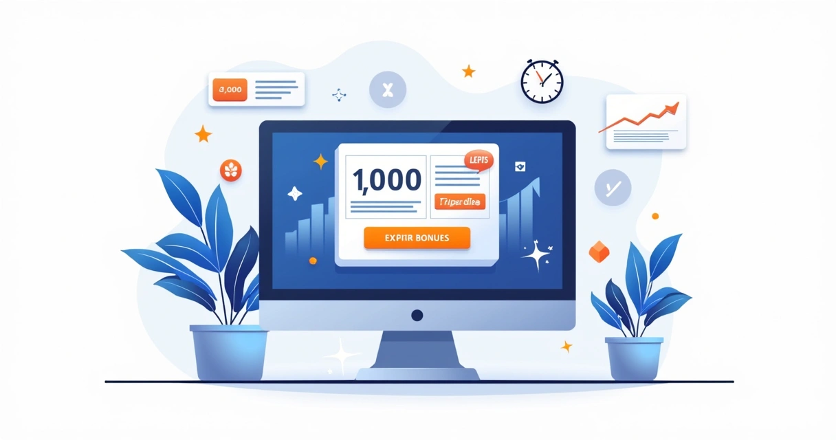 Tela de landing page com contador e oferta por tempo limitado 