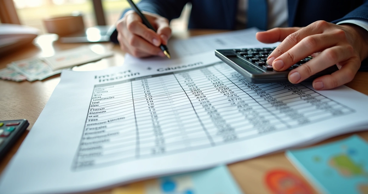 Tabela mostrando custos de importação como impostos e frete 