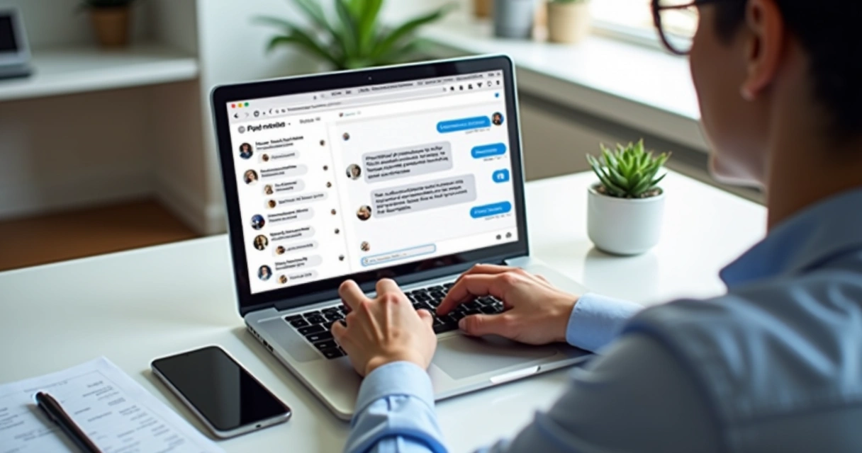 Contador usando chat online da Secretaria da Fazenda de Minas Gerais 