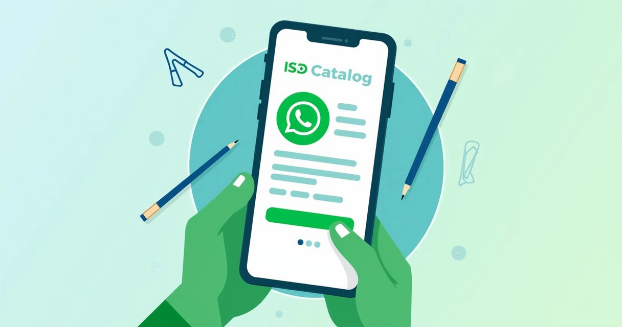 Contato com papelaria pelo WhatsApp a partir do catálogo digital 