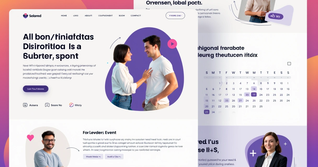 Página web com blog, calendário de eventos e seção de FAQ atualizada 