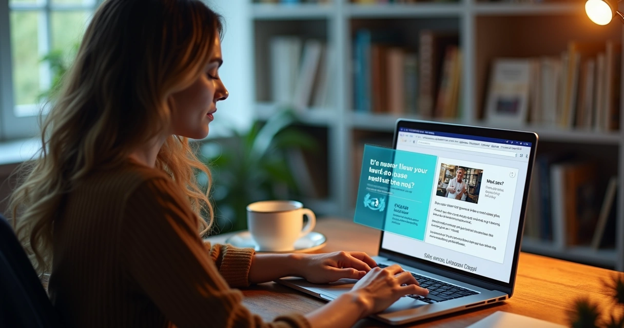 Mentor envia email com conteúdo educacional multimídia 