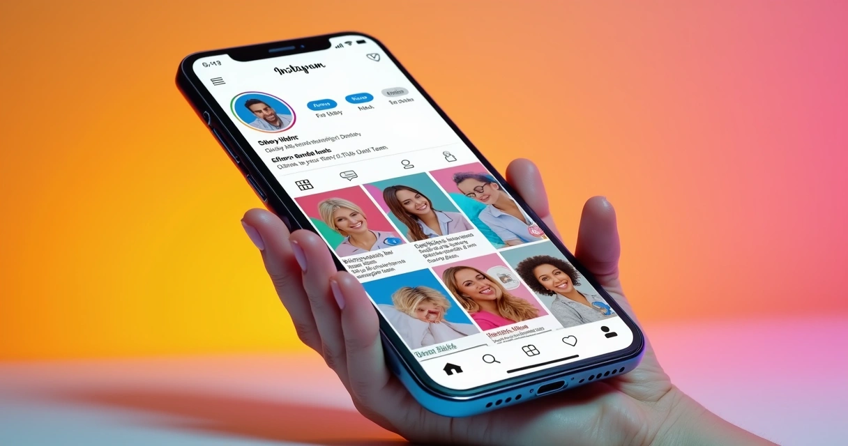 Postagens de Instagram de clínica com depoimentos e resultados 
