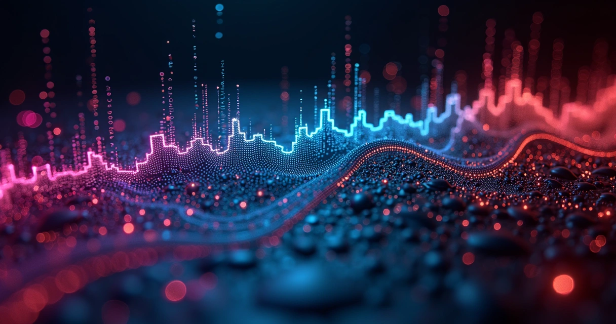 Indicadores de conteúdo e marca em painel digital