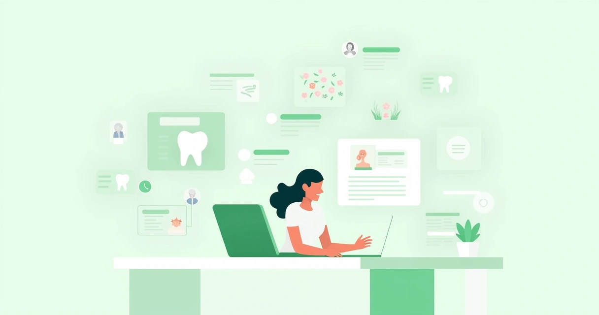 Produção de conteúdo odontológico em redes sociais 