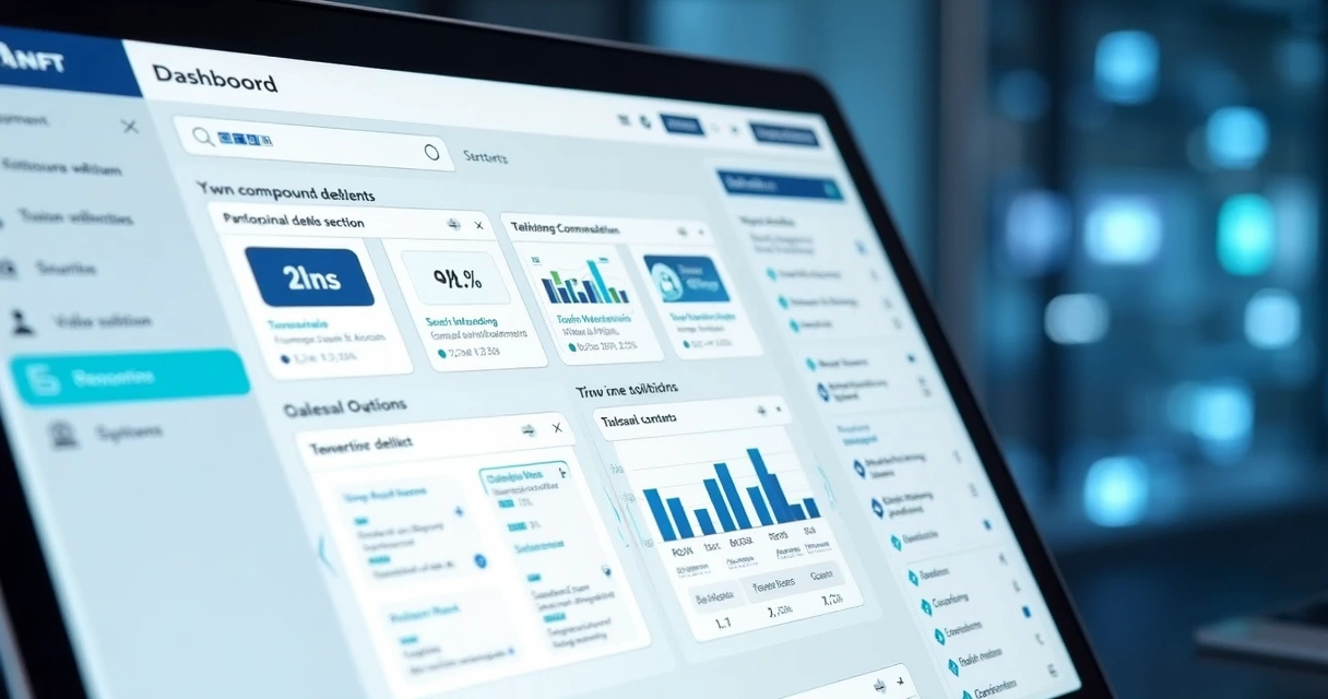 Página digital mostrando conteúdo personalizado baseado em pesquisa de solução 