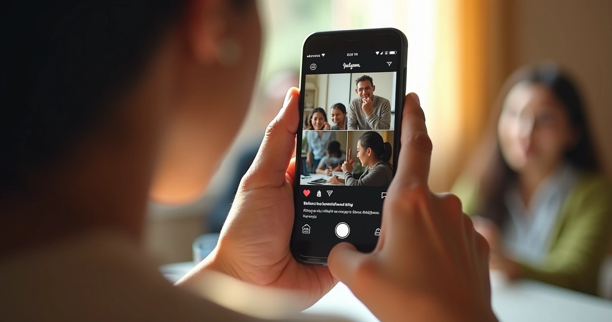 Publicação de político no Instagram mostrando cotidiano e bastidores 