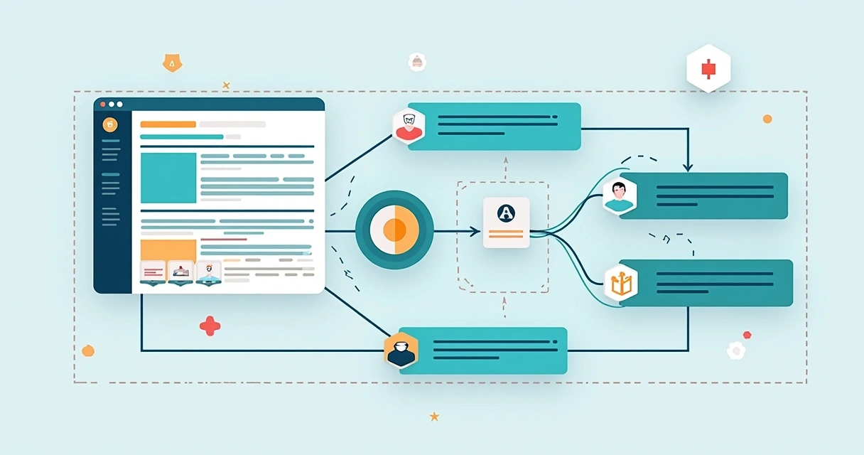 Diagrama de contexto de arquitetura com frontend e backend conectados, APIs e serviços integrados