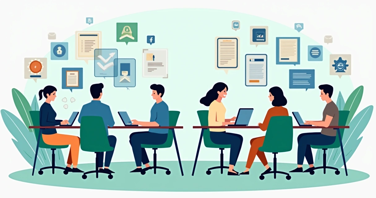 Sales and legal teams working efficiently with contract automation tools 