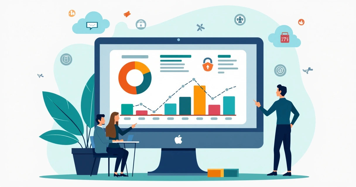 Contract dashboard with analytics