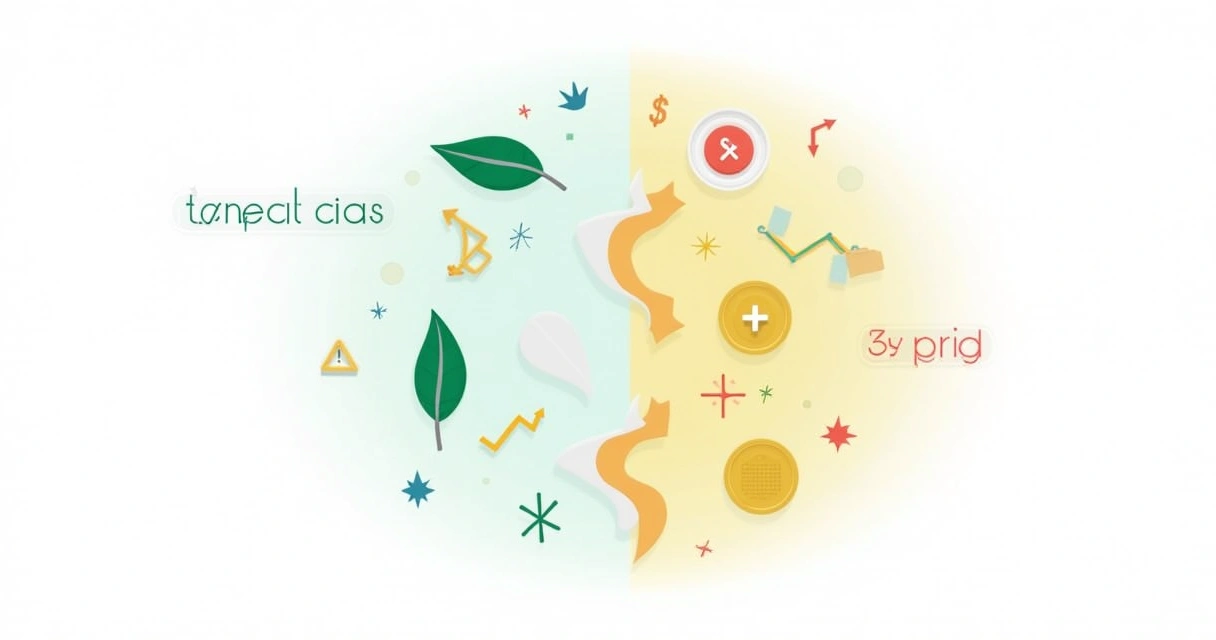 Diagrama mostrando diferenças entre leads orgânicos e pagos 