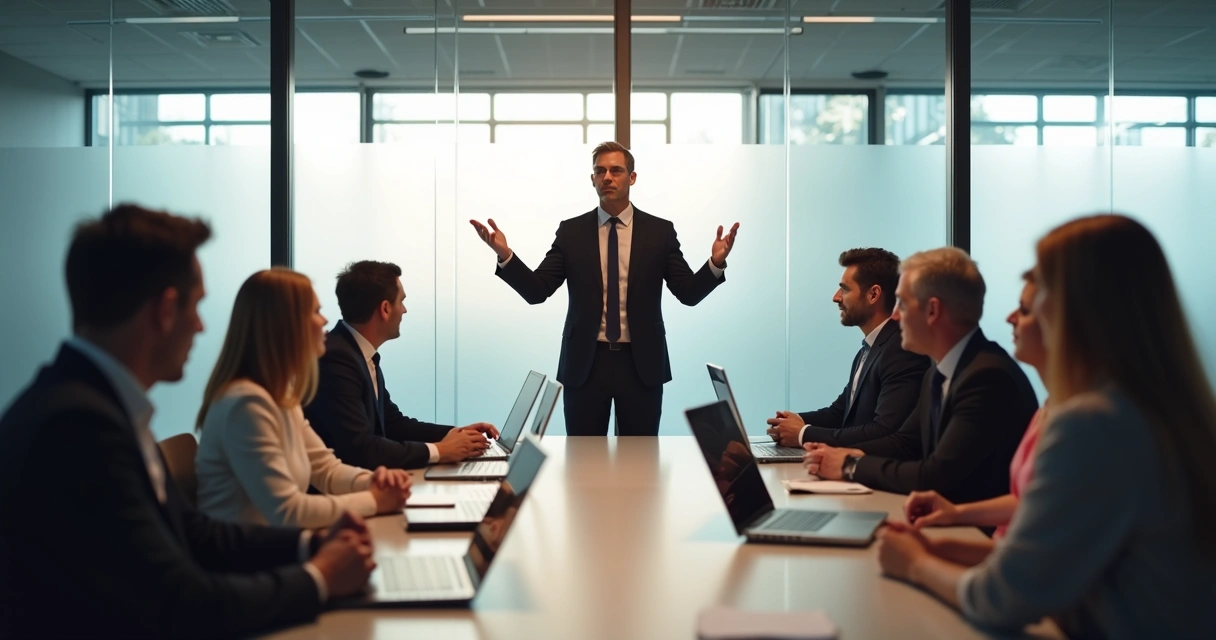 Contraste entre líder que escucha y líder que habla al centro