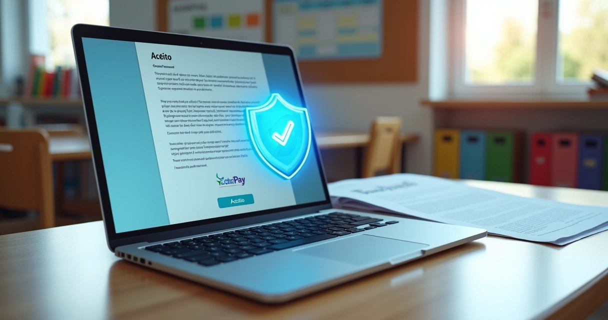 Contrato digital com prova de aceite: como funciona e por que protege a escola