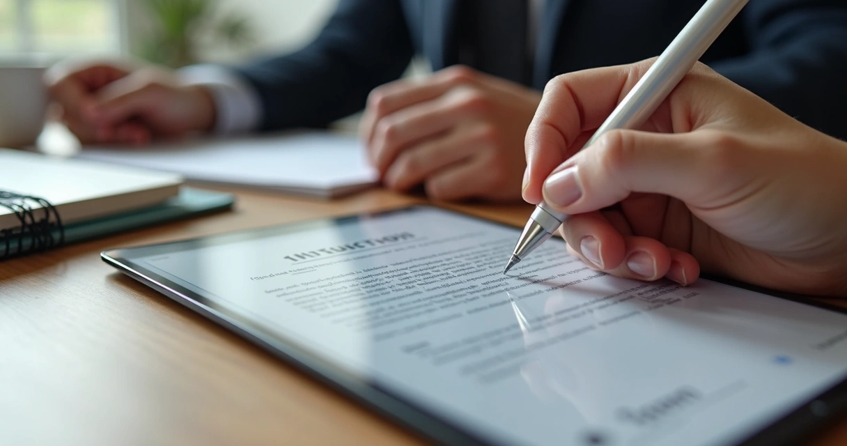 Assinatura digital de contrato de estágio 