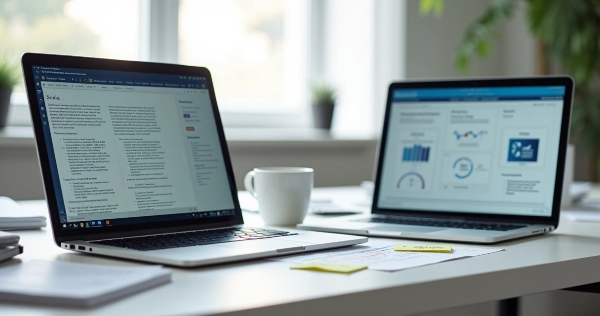 Contratos digitais com gráficos e icons de proteção de dados 