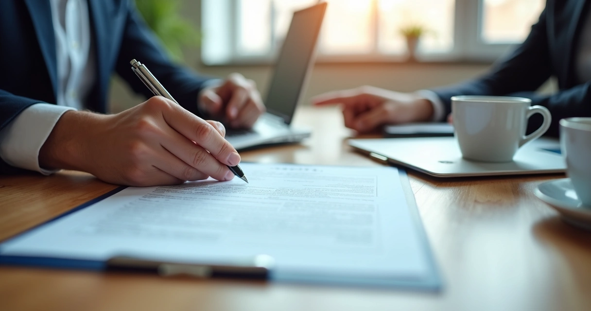 Assinatura de contrato de TI entre empresas 