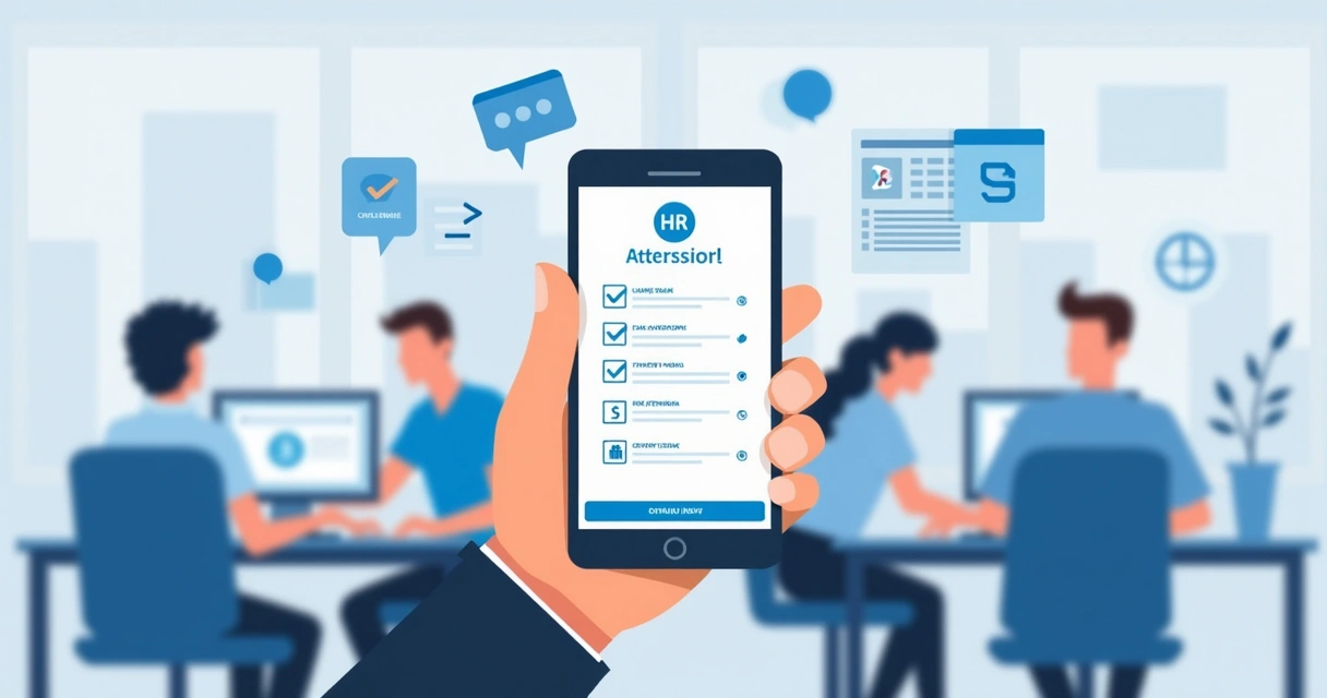 Control de asistencia y liquidación desde app de recursos humanos 