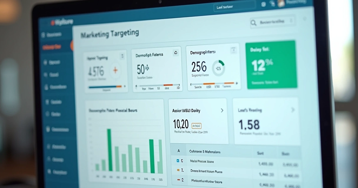 Controle de campanha paga com segmentação de público em dashboard 