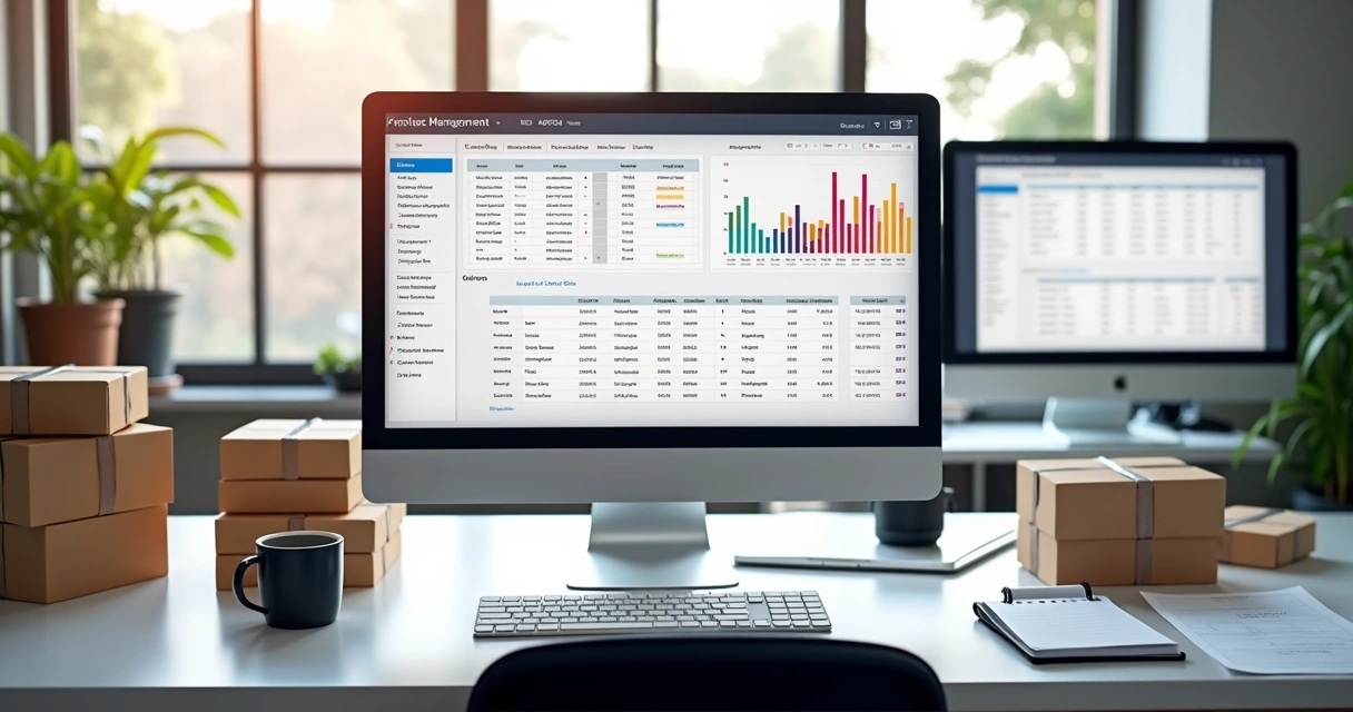 Painel digital com controle centralizado de pedidos e status de franqueados em uma rede de franquias 