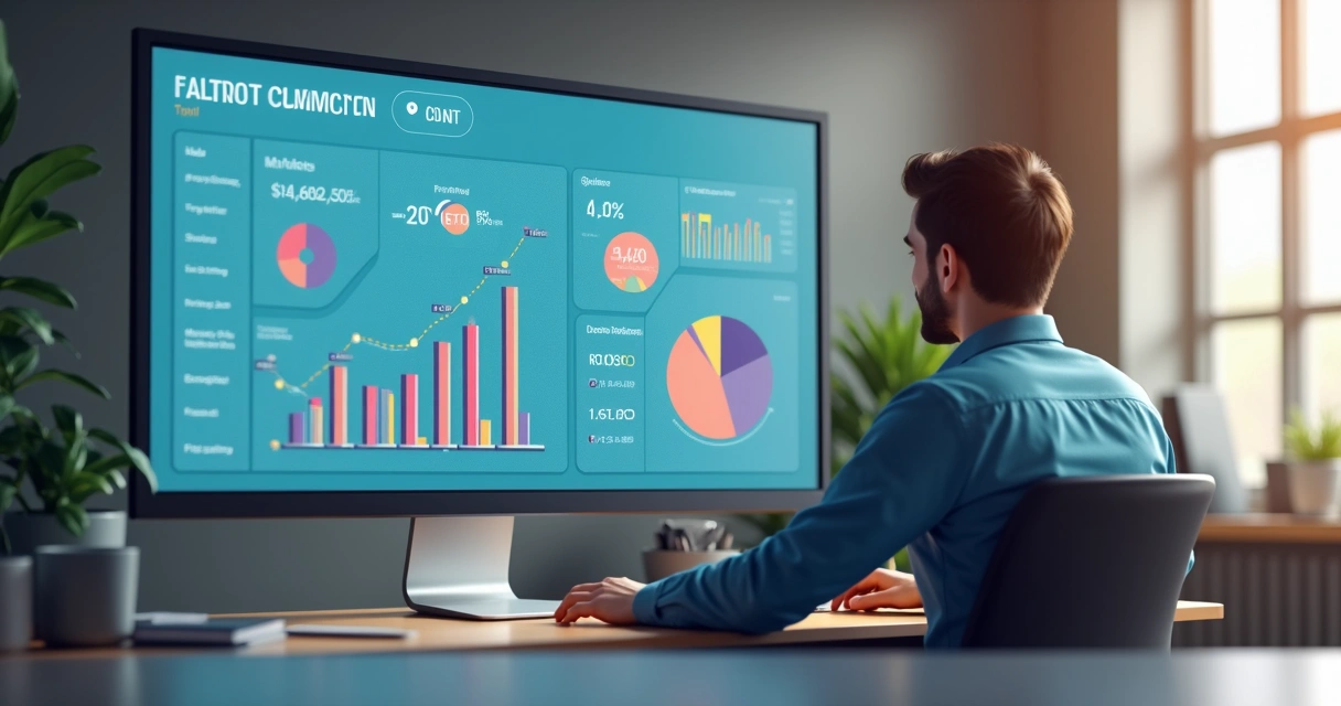 Comissões de parceiros e relatórios digitais em pequena empresa 