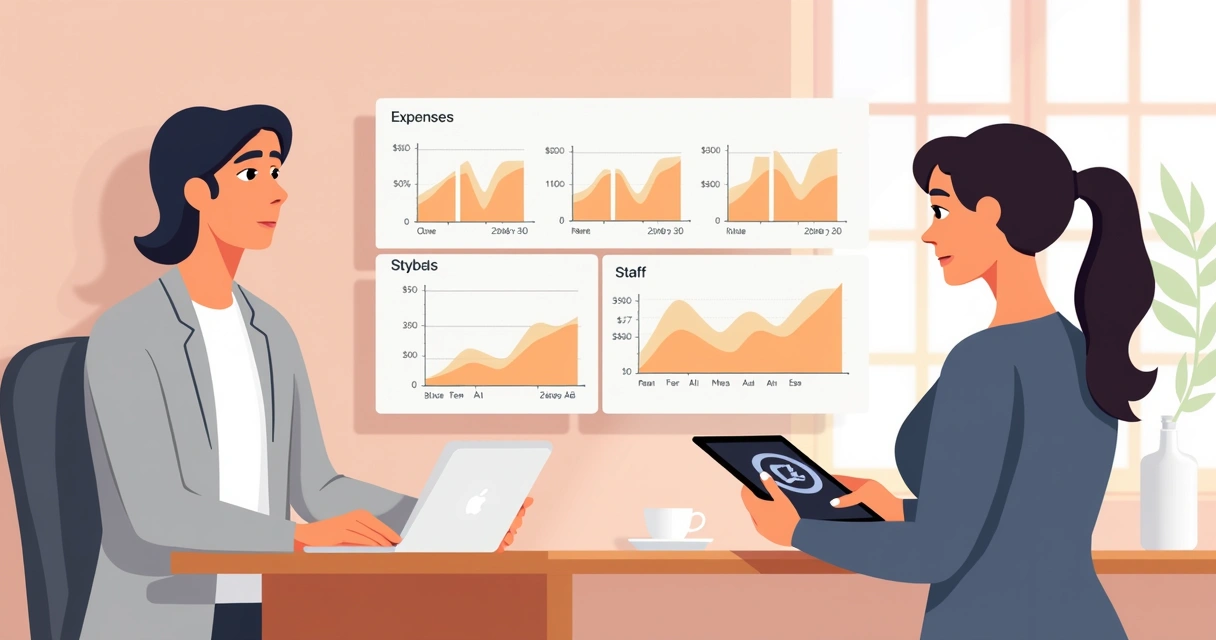 Planilha e aplicativo de gestão financeira com categorias de custos em clínica de depilação 