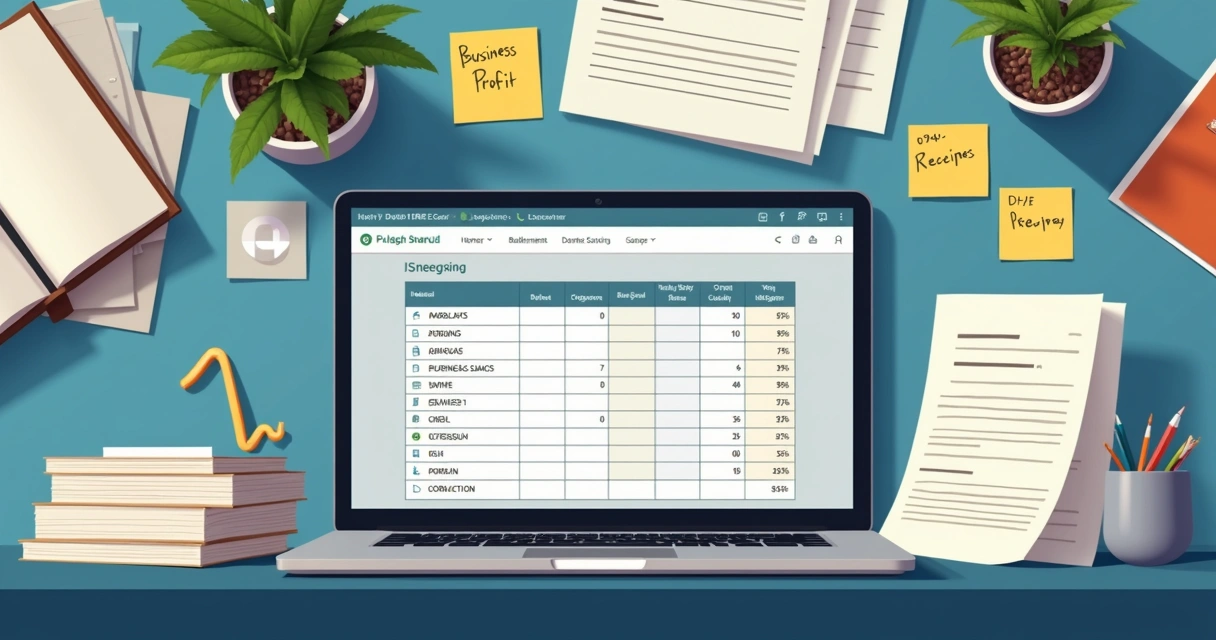 Demonstração visual de DRE simplificado para PME 