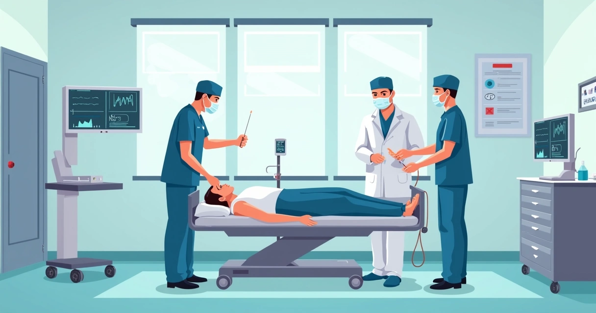 Duração ideal do tratamento da bacteremia segundo evidências 3 Equipe médica realizando controle de foco em ambiente hospitalar