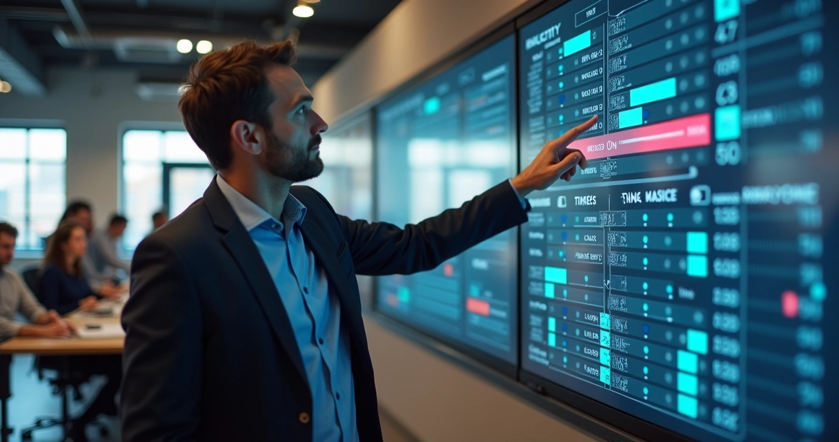 Gestor mostrando tela de sistema de ponto com horários flexíveis